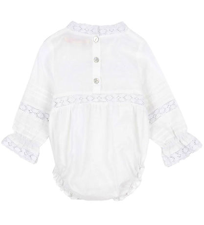 Konges Sløjd Summer Romper - Orchid - Optic White