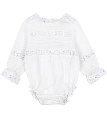 Konges Sløjd Summer Romper - Orchid - Optic White