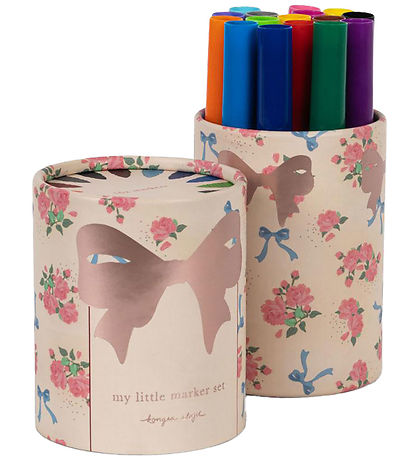 Konges Sløjd Tuschpennor - My Little Marker Set - 16 st. - Flowe