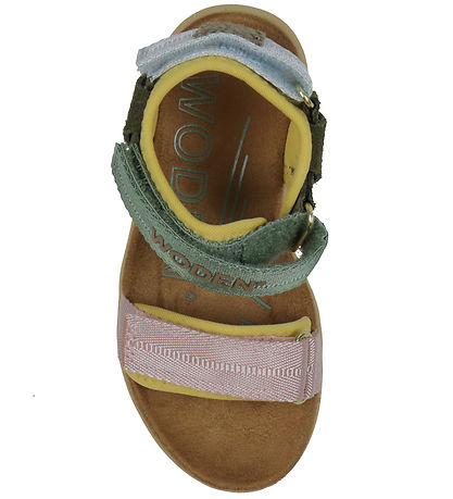 Woden Sandals - Cirkeline - Algae Multi
