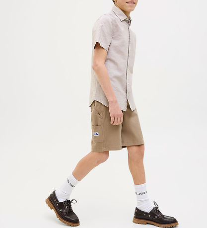 Jack & Jones Shorts - JpstTony - Elmwood/Stitching w. Dtm