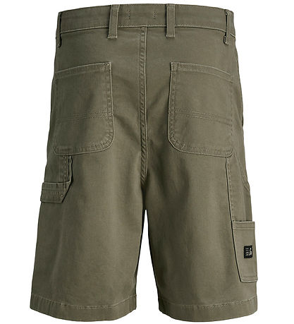 Jack & Jones Shorts - JpstTony - Dusty Olive/Stitching w. Dtm