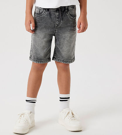 Name It Shorts - NkmRyan - Medium+ Grey Denim
