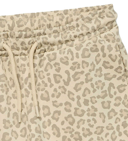 Vero Moda Girl Sweat Shorts - VmBrenda - Birch/Leo