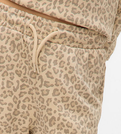 Vero Moda Girl Sweat Shorts - VmBrenda - Birch/Leo