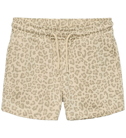 Vero Moda Girl Sweat Shorts - VmBrenda - Birch/Leo