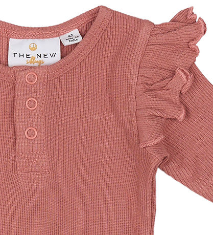 The New Siblings Bodysuit s/s - TnsBoriel - Rib - Old Rose