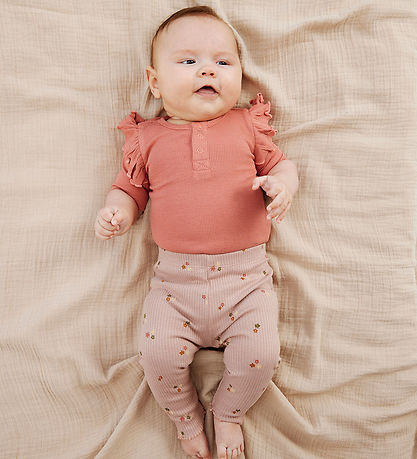 The New Siblings Bodysuit s/s - TnsBoriel - Rib - Old Rose