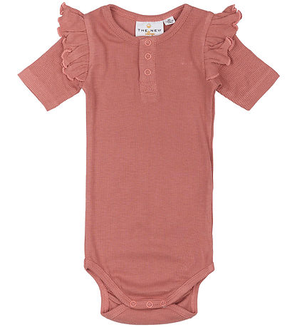 The New Siblings Bodysuit s/s - TnsBoriel - Rib - Old Rose