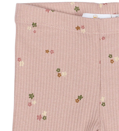 The New Siblings Leggings - Rib - TnsbOdelia - Adobe Rose M. Blá