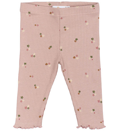 The New Siblings Leggings - Rib - TnsbOdelia - Adobe Rose M. Blá