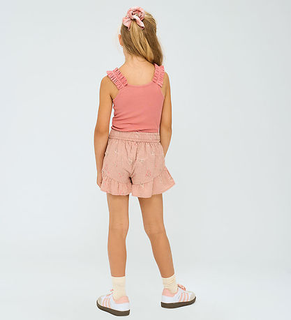 The New Shorts - TnOlinam - Adobe Rose w. Flowers