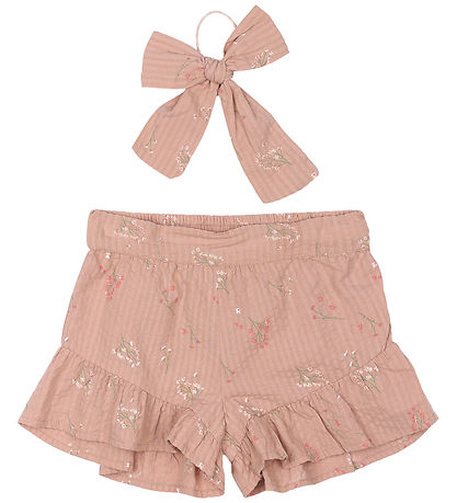 The New Shorts - TnOlinam - Adobe Rose w. Flowers