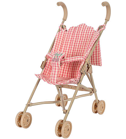 Konges Sløjd Dockvagn - Fräck - Bubblegum Check