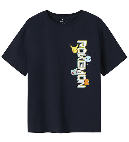 Name It Stuttermabolur - NkmMat Pokémon - Dökkblátt Blazer