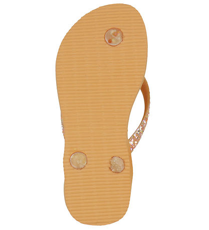 Havaianas Flip Flops - Slim Glitter - Peach