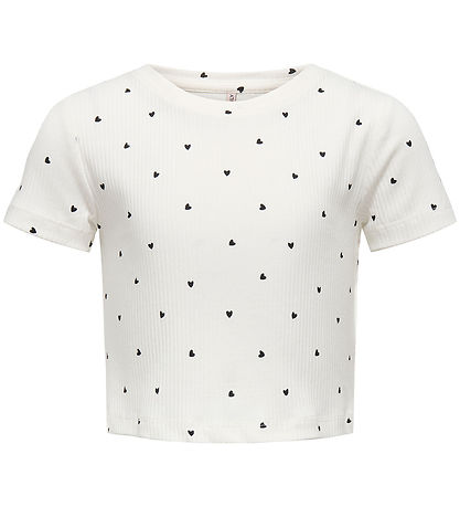 Kids Only Stuttermabolur - KogBella - Rib- Cloud Dansari/Black H