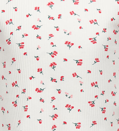 Kids Only Stuttermabolur - KogBella - Rib - High Risk Red/White 