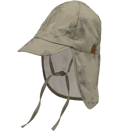 Mikk-Line Solhatt - Lang hals - UV50+ - Tare m. Trykk