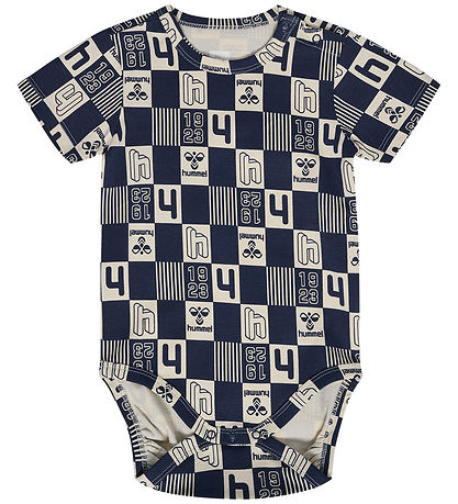 Hummel Bodysuit s/s - hmlJanus - Black Iris