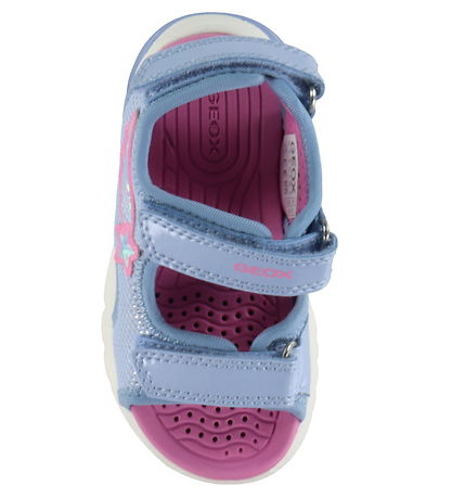 Geox Sandaalit Valolla - Cyberdrone - Sky/Fuchsia