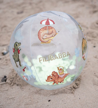 Filibabba Sundbolti - Alfie - 40 cm - Dino Strönd M. Konfetti
