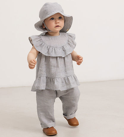 MarMar Trousers - Panu L - Mini Check