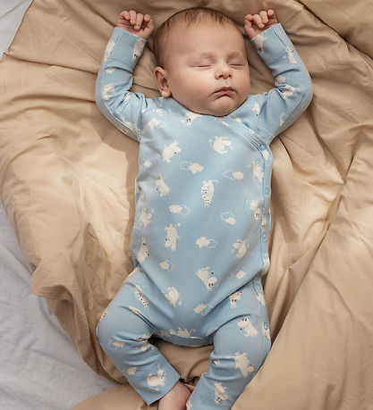 MarMar Wrap Jumpsuit - Modal - Rulo - Blue MOOMIN