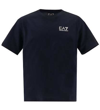 EA7 Stuttermabolur - Armani Blue