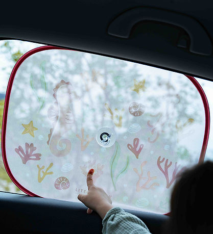 Little Dutch Sonnensegel bis Auto - 2er-Pack - 36x44 cm - Ocean 