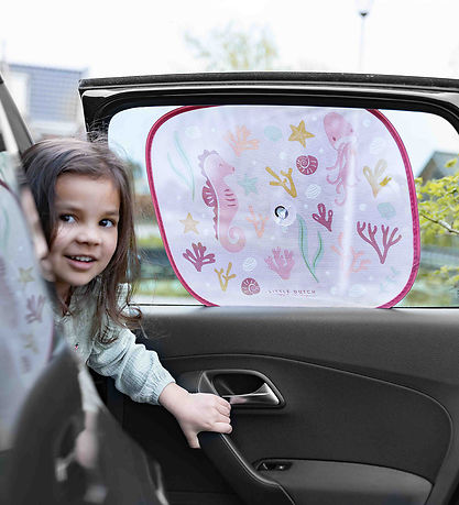 Little Dutch Sonnensegel bis Auto - 2er-Pack - 36x44 cm - Ocean 