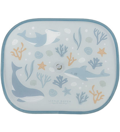 Little Dutch Sonnensegel bis Auto - 2er-Pack - 36x44 cm - Ocean 