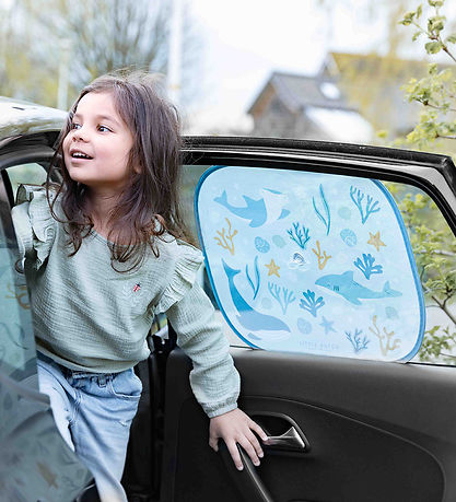 Little Dutch Sonnensegel bis Auto - 2er-Pack - 36x44 cm - Ocean 