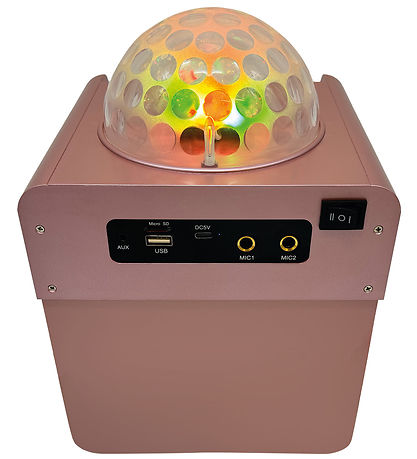 N-Gear Karaoke Speaker - Bluetooth Disco Block 410 - Space Pin
