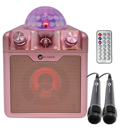 N-Gear Karaoke Speaker - Bluetooth Disco Block 410 - Space Pin