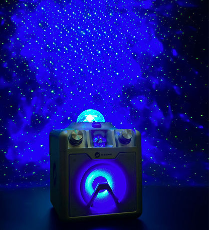 N-Gear Karaoke Speaker - Wireless - Disco Star 710 - Gold