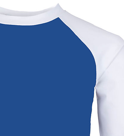 Petit Crabe Swim Top - Raglan - UV50+ - Sapphire/White