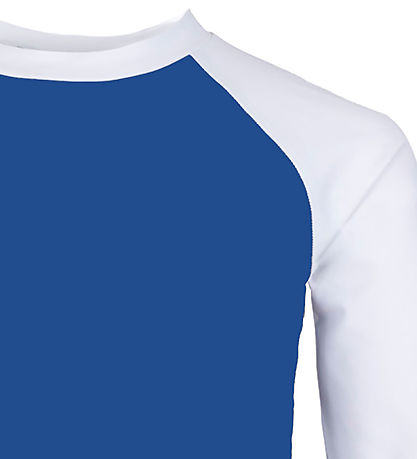 Petit Crabe Swim Top - Raglan - UV50+ - Sapphire/White