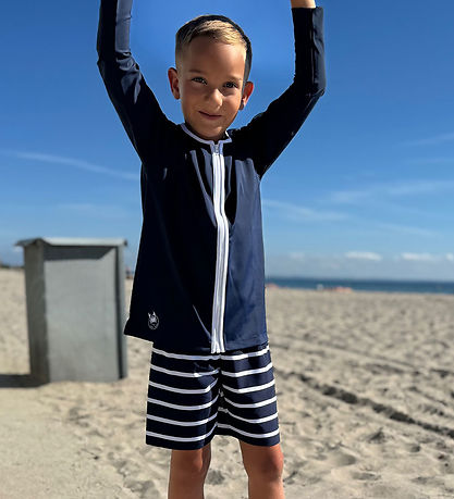 Petit Crabe Swim Top - UV50+ - Navy