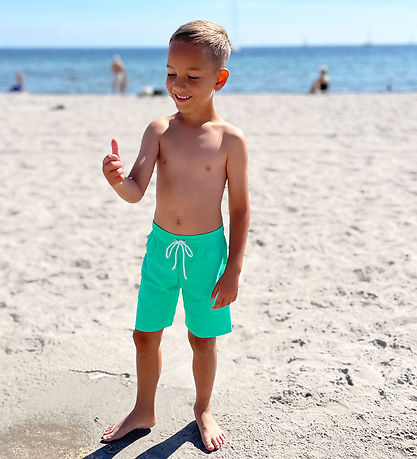 Petit Crabe Swim Shorts - Alex - UV50+ - Parrot