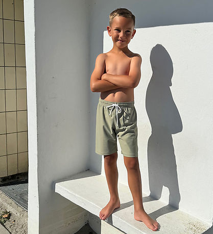 Petit Crabe Badshorts - Alex - UV50+ - Olive