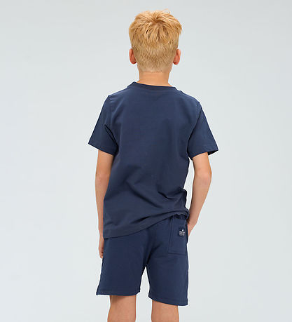 The New T-shirt - TnOlsen - Mood Indigo - w. Print