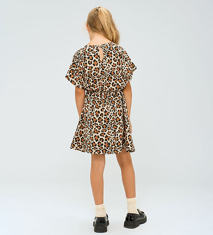 The New Kleid - TnOrella - Federgrau AOP