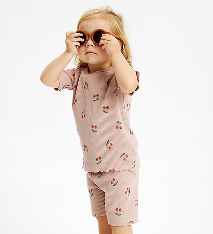 The New Shorts - Rib - TnstOona - Adobe Rose AOP