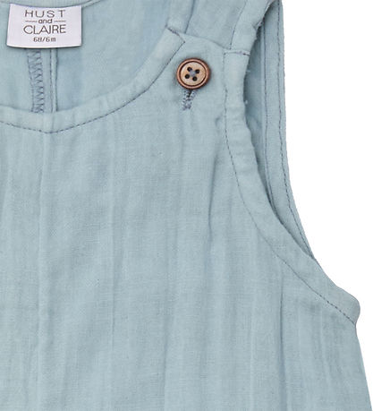 Hust and Claire Summer Romper - Mike - Baby Blue