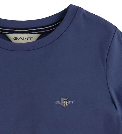 GANT T-shirt - Shield - Dusty Navy