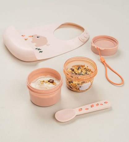 Done by Deer Container - To Go 2-Way Snack - Tiny Farm - Powder