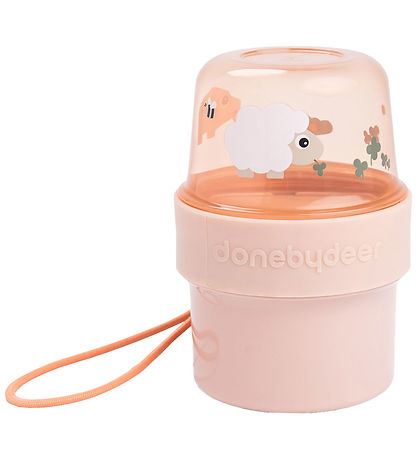 Done by Deer Container - To Go 2-Way Snack - Tiny Farm - Powder