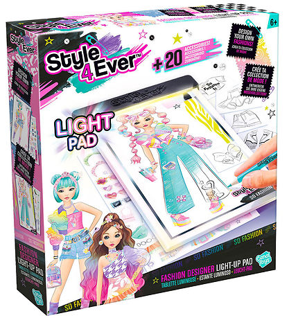 Style 4 Ever Modedesigner-Pad m. Licht