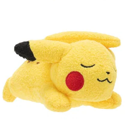 Pokémon Soft Toy - 12 cm - Sleeping Pikachu